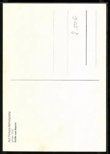 AK Musiker Martin Prechtl aus einem Fenster schauend, Autograph