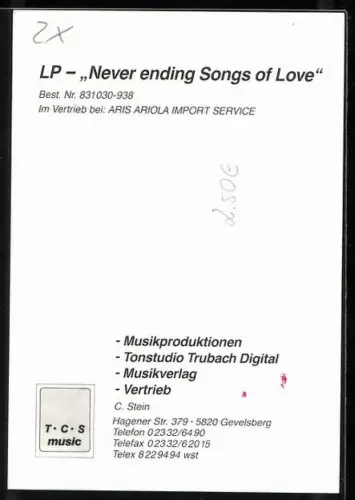 AK Musiker Dickey Lee in gestreiftem Hemd, Autograph