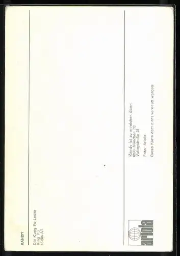 AK Musiker Kandy lächelnd im Porträt, Autograph