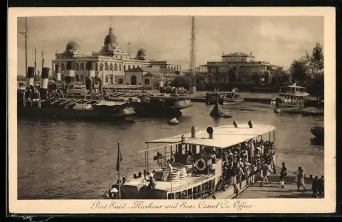 AK Port-Said, Harbour and Suez Canal Co. Office