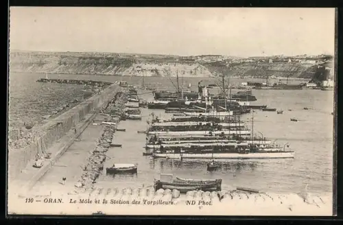 AK Oran, Le Môle et la Station des Torpilleurs