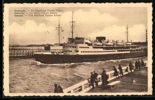 AK Ostende, La Malle Prince Albert