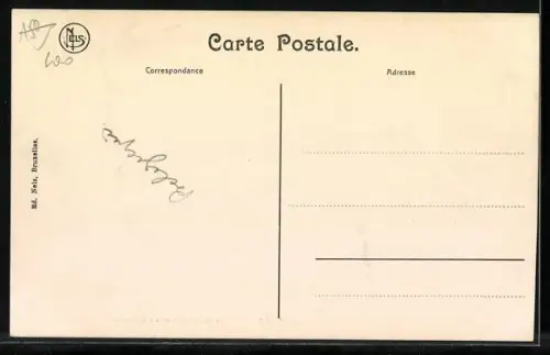 AK Ostende, Passagierschiff Pieter de Coninck in Fahrt