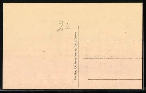 AK Ostende, La Malle au départ