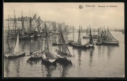AK Ostende, Barques de Pêcheurs