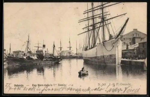 AK Ostende, Cap Horn dans le 1er Bassin