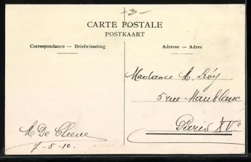 AK Anvers, Vue des Bassins