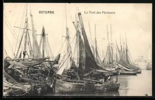 AK Ostende, Le Port des Pêcheurs