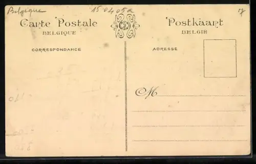 AK Anvers, Une Vue dans le Bassin Kattendyk