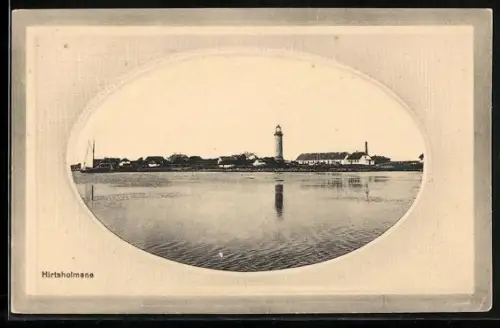 AK Hirtsholmene, Blick zum Leuchtturm