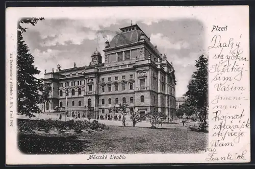 AK Plzen, Mestske divadlo