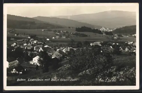 AK Eisenstein, Gesamtansicht mit Blick auf Bayr. Eisenstein