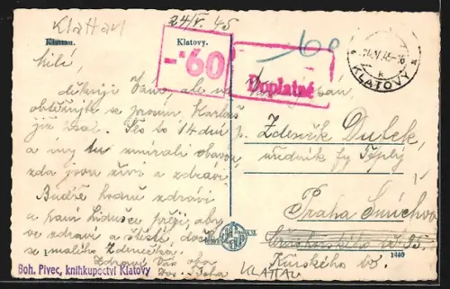 AK Klatovy, Teilansicht