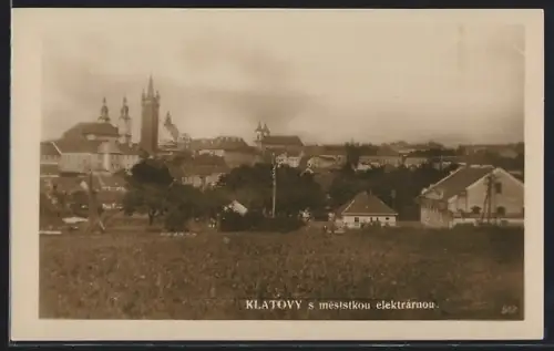 AK Klatovy, s meststkou elektrárnou