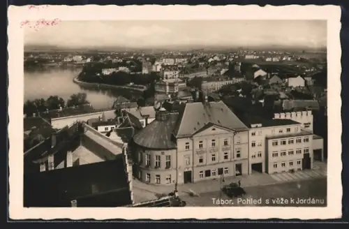 AK Tábor, Pohled s veze k Jordánu