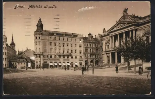 AK Brno, Mestske divadlo, Panorama