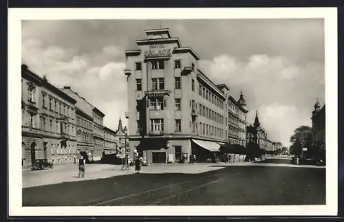 AK Olmütz, Blick auf das Palais Hotel