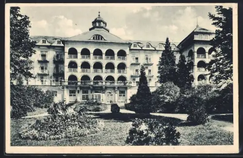 AK Gräfenberg, Priessnitz-Sanatorium mit Anlagen