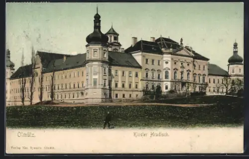 AK Olmütz, Kloster Hradisch, Panorama