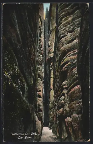 AK Wekelsdorf, Wekelsdorfer Felsen, Der Dom