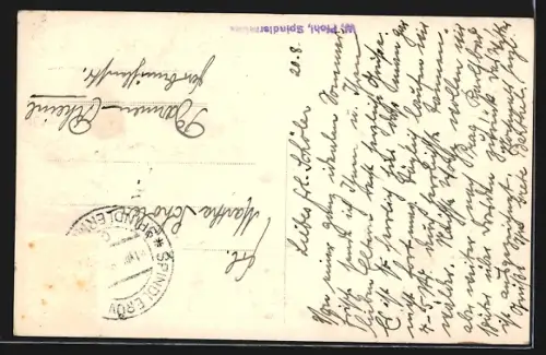 AK Spindlermühle, Gesamtansicht aus der Vogelschau