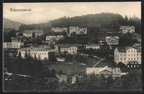 AK Johannisbad, Totalansicht von oben