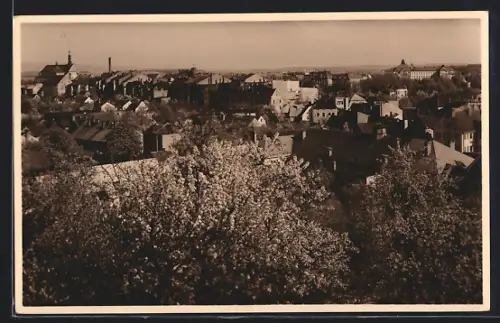AK Jaromer, Totalansicht aus der Vogelschau