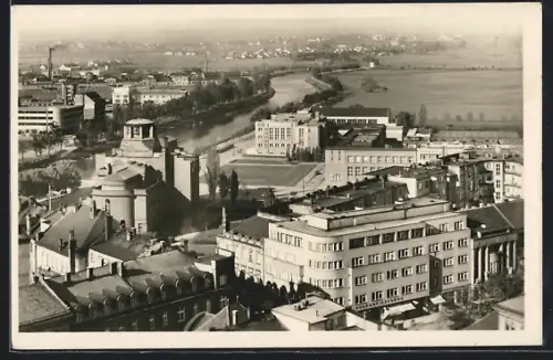 AK Hradec Kralove, Totalansicht mit Flusspartie