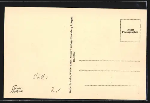 AK Braunberg-Petzer /Riesengebirge, Ortsansicht aus der Vogelschau