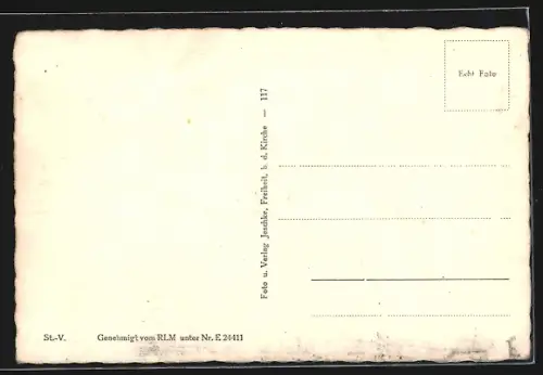 AK Johannisbad /Riesengebirge, Teilansicht mit Kirche aus der Vogelschau