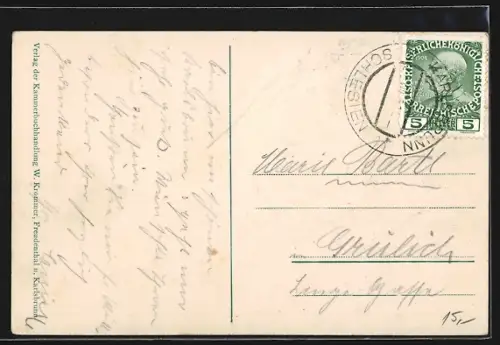 AK Bad Karlsbrunn /Österr. Schles., Panorama