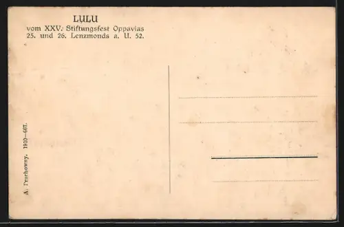 AK Troppau, Teulansicht mit Geschäften