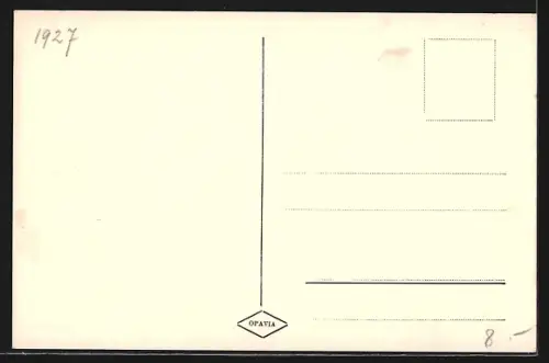 AK Troppau, Blick über die Dächer