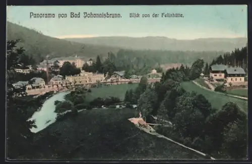 AK Bad Johannisbrunn, Blick von der Felixhütte