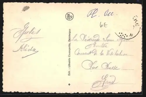 AK Duinbergen, Panoramablick auf die Stadt