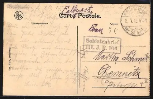 AK Roeselare, de Meensche Steenweg