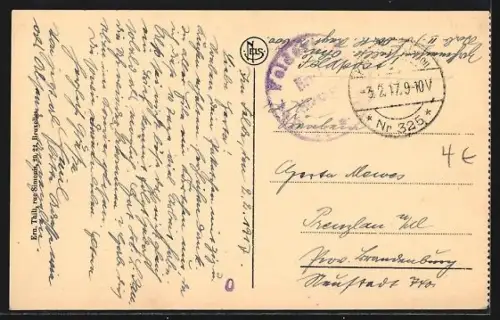 AK Profondeville, Arrivée des bateaux