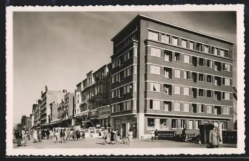 AK Blankenberge, Residence Belvedere et digue de mer