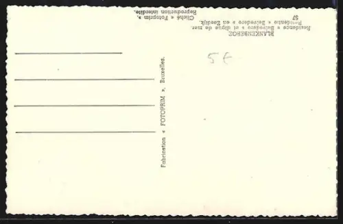 AK Blankenberge, Residence Belvedere et digue de mer