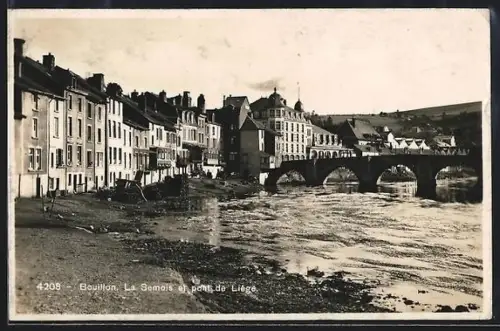 AK Bouillon, La Semois et pont de Liége