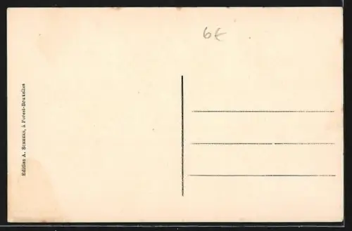 AK Ostende, Le Centre de la Digue, L`Hotel Majestic