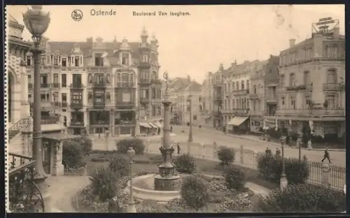 AK Ostende, Boulevard Van Iseghem