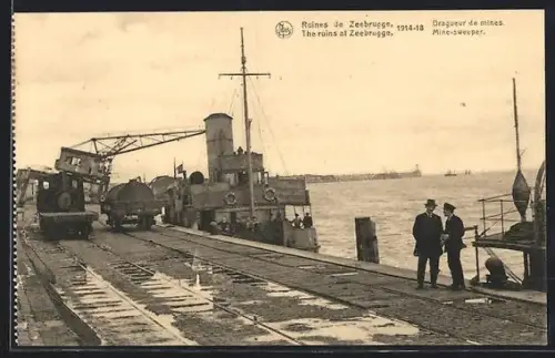AK Zeebrugge, Les Ruines, Dragueur des mines
