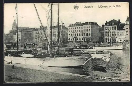 AK Ostende, L`Entrée de la Ville