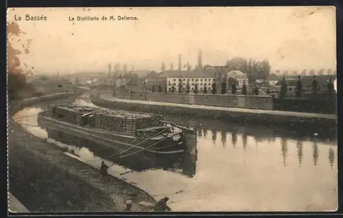 AK La Bassée, La Distillerie de M. Dellerue