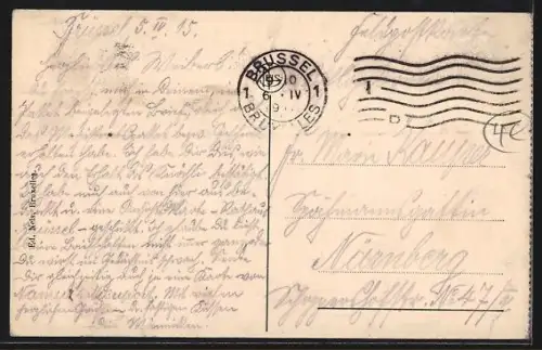 AK Luik, Goffe en Batte Kaden, Strassenbahn