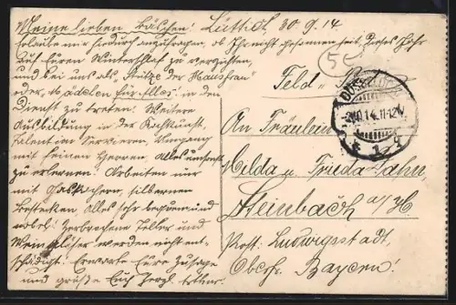 AK Liège, Place Saint-Lambert, Palais, Strassenbahn