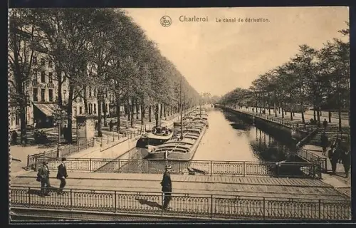 AK Charleroi, Le canal de dérivation