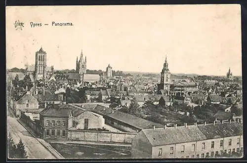 AK Ypres, Panorama