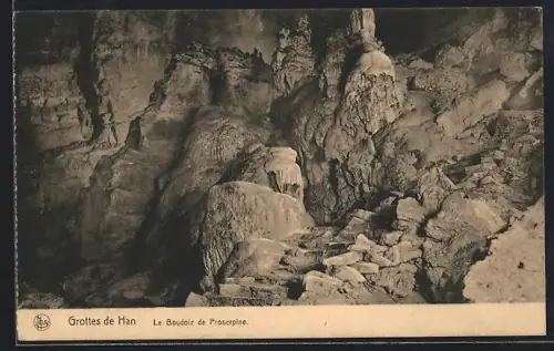 AK Grotte de Han, Le Boudoir de Proserpine